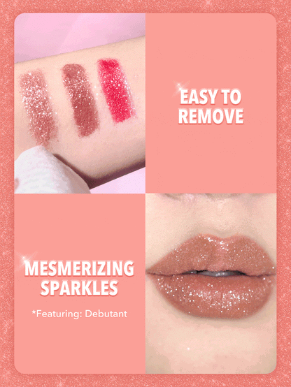 SHEGLAM Lip Dazzler Glitter Kit - Long-Lasting Non-Sticky Glitter Lip Gloss for a Dazzling Look - Perfect for Parties, Birthdays, and Winter Glam!