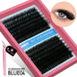 GROINNEYA 3D Faux Mink Cluster Lashes Kit - Achieve Stunning Volume with Wispy Eyelash Extensions