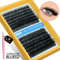 GROINNEYA 3D Faux Mink Cluster Lashes Kit - Achieve Stunning Volume with Wispy Eyelash Extensions