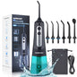 Portable Waterproof Oral Irrigator & Teeth Whitening Water Flosser - 300ML Dental Water Jet Cleaner