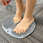 Ultimate Exfoliating Shower Foot Scrubber Mat with Suction Cups - Wall-Mounted Back Washer for All!